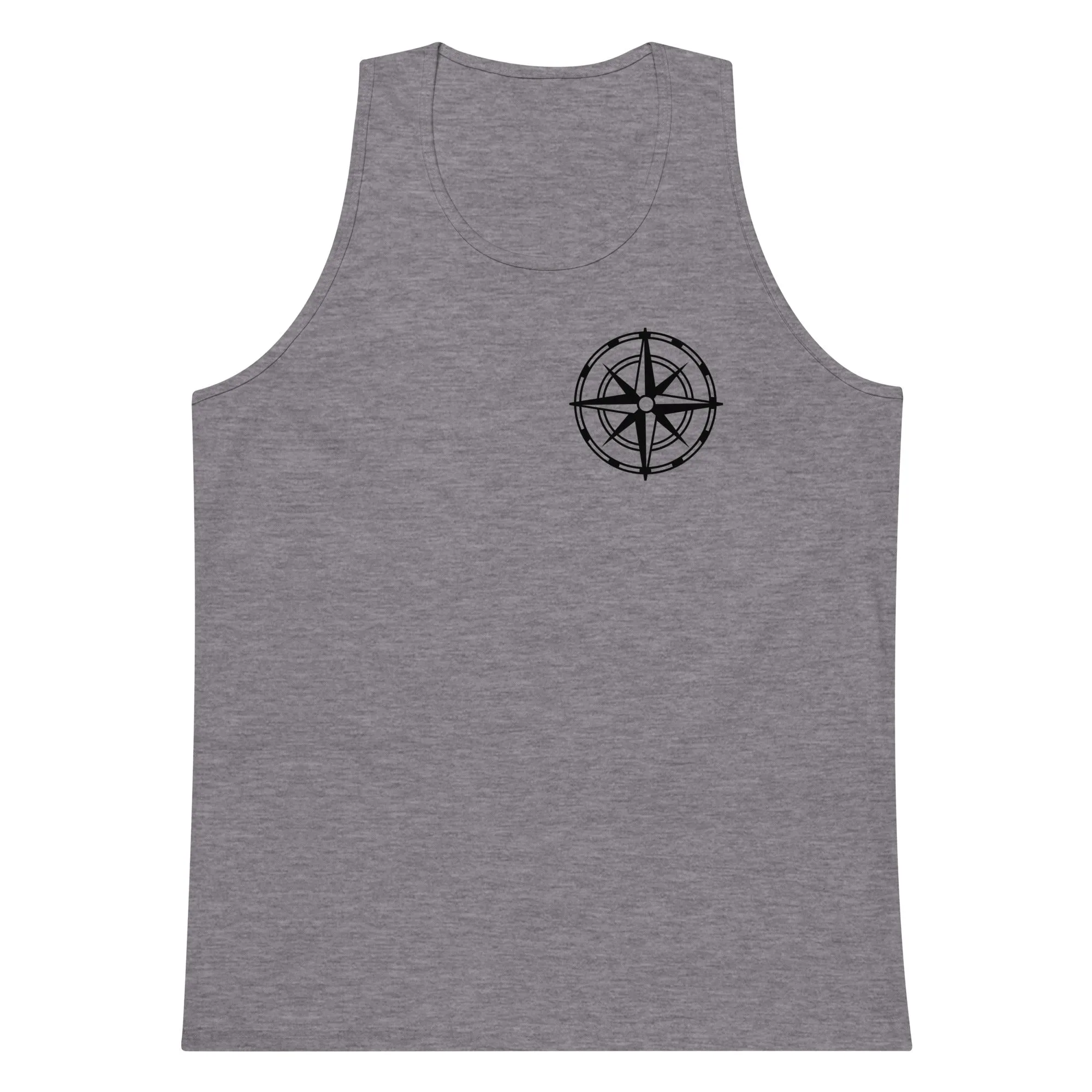 Compass Premium Tank Top (Dark)
