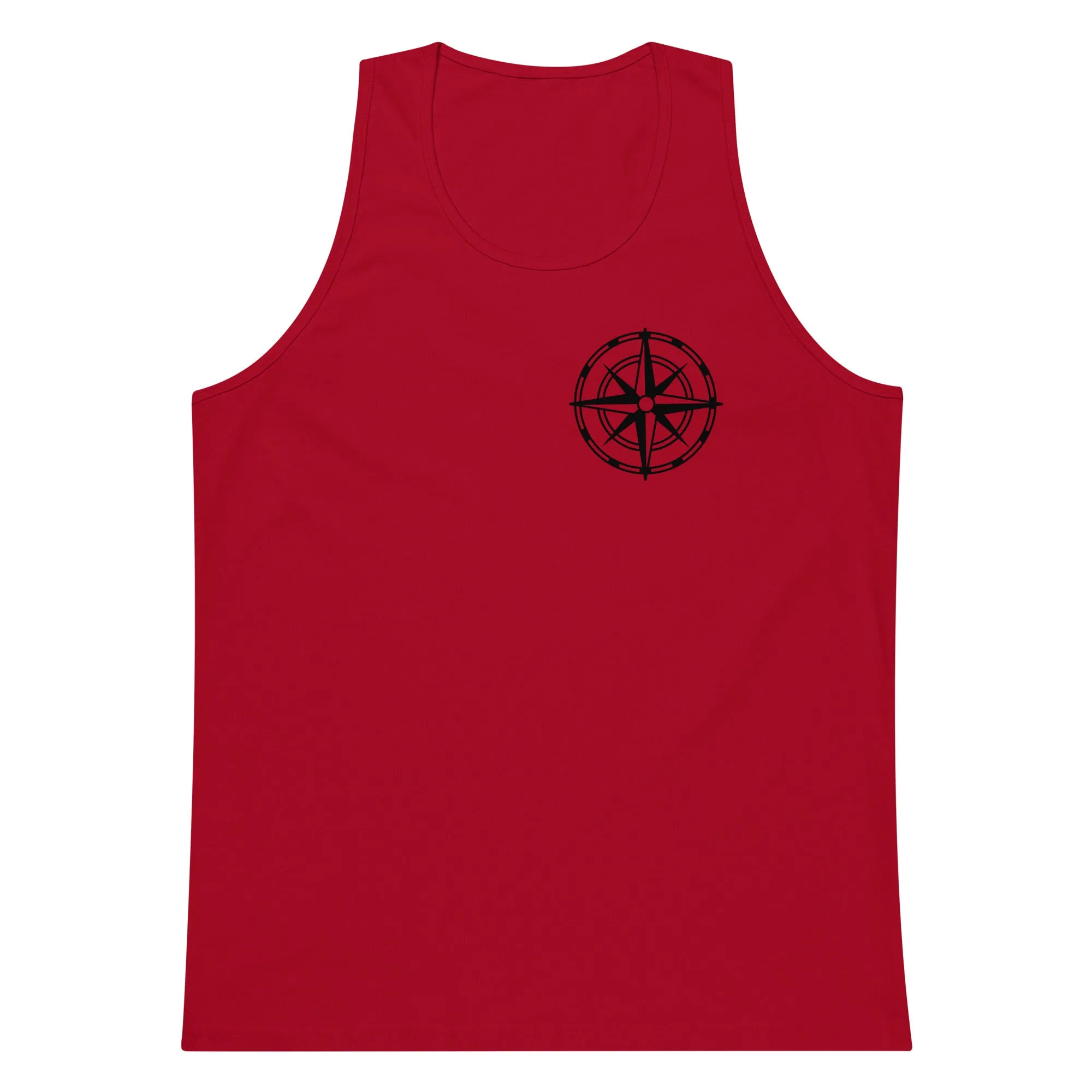 Compass Premium Tank Top (Dark)