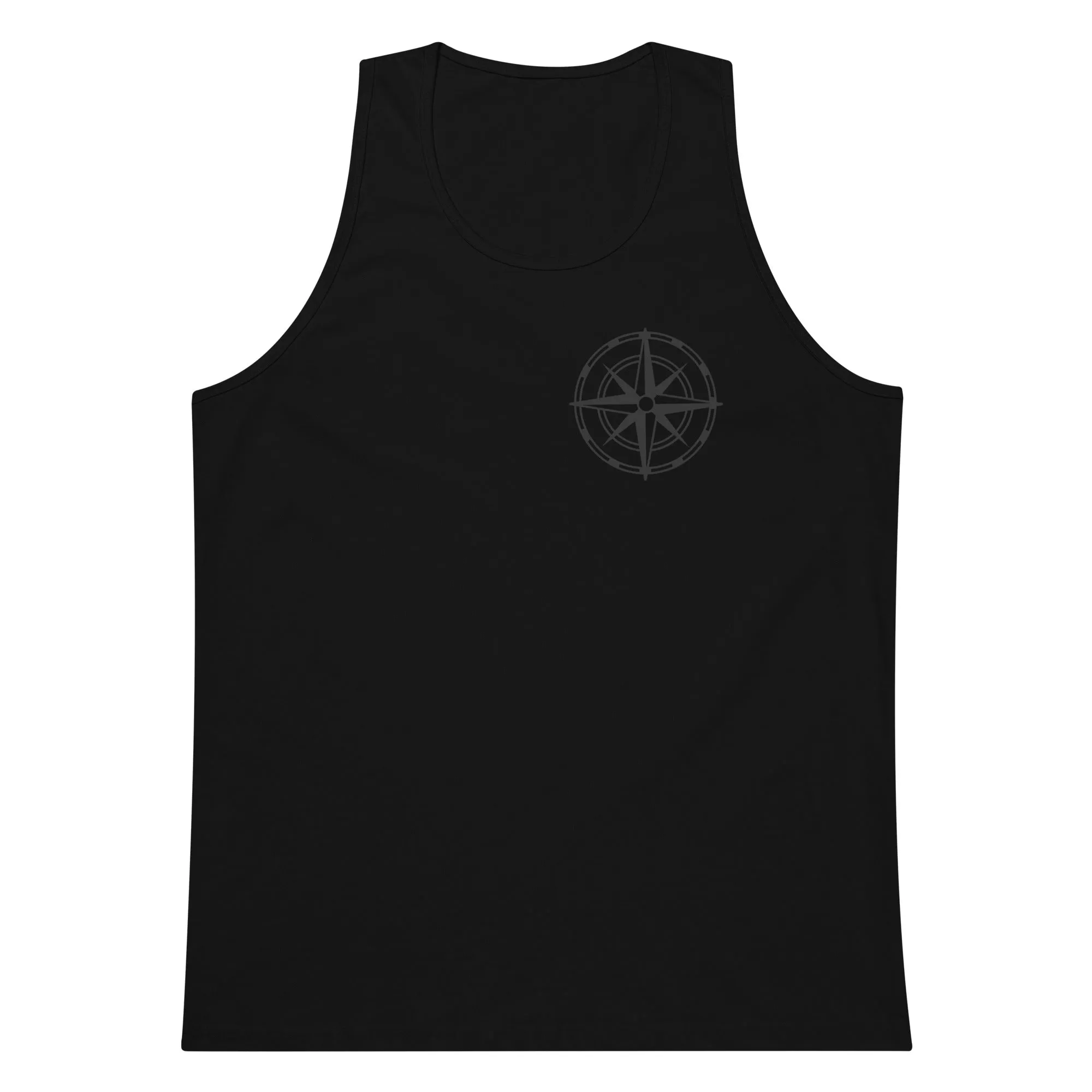 Compass Premium Tank Top (Dark)