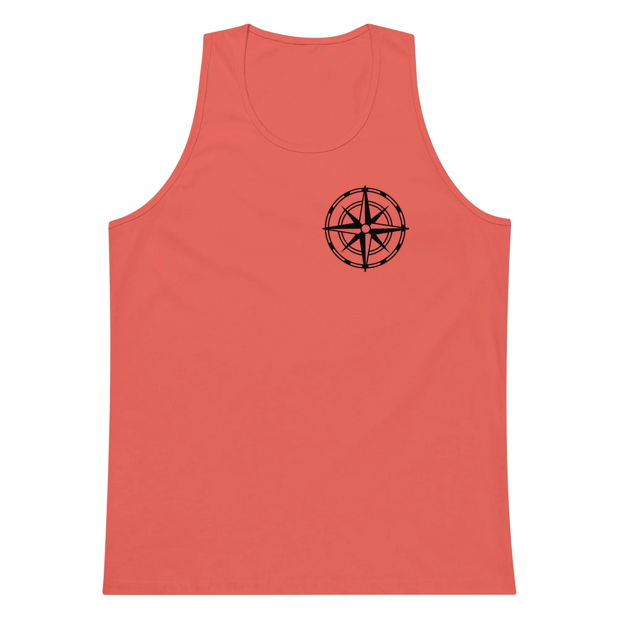 Compass Premium Tank Top (Dark)