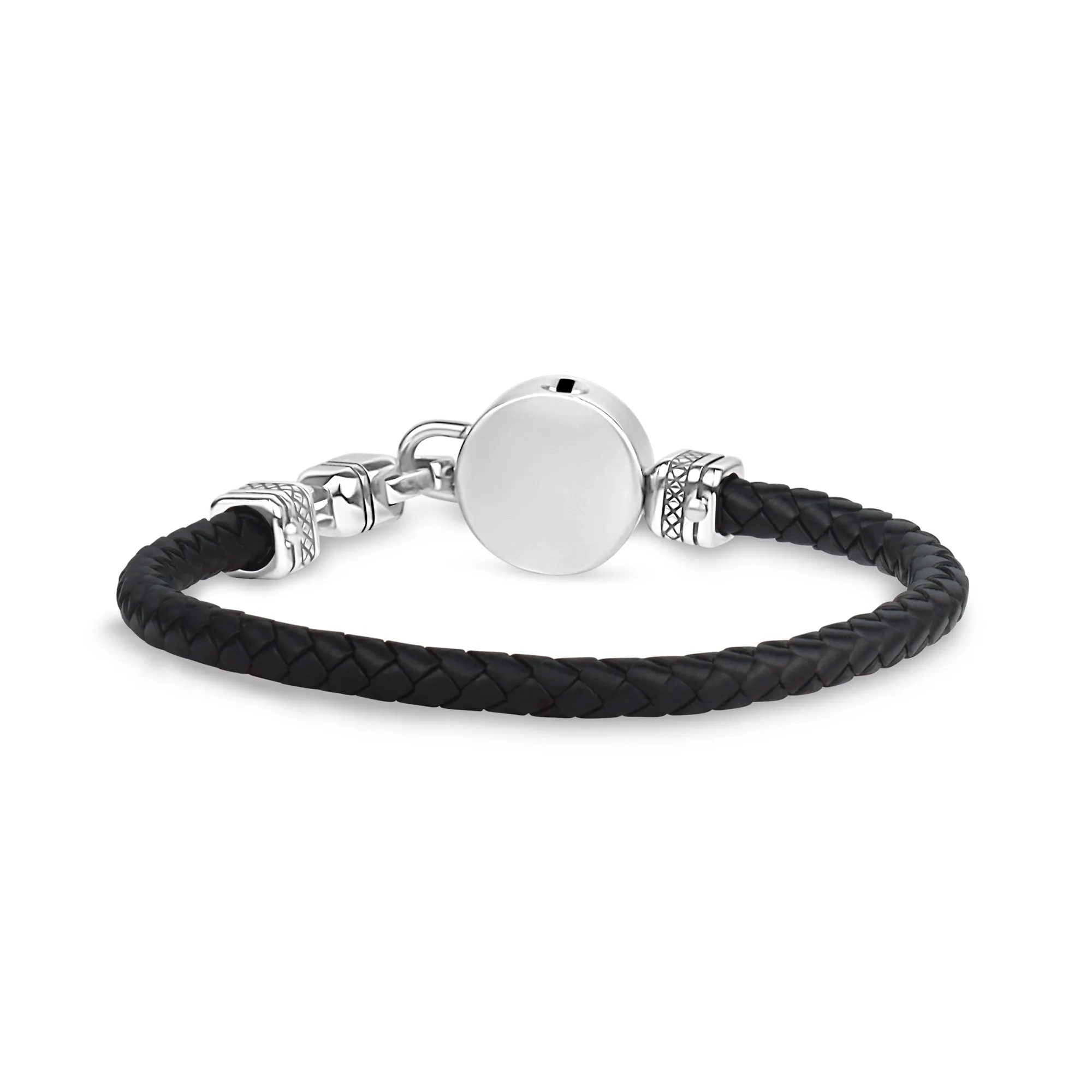 Compass Urn Rubber Bracelet