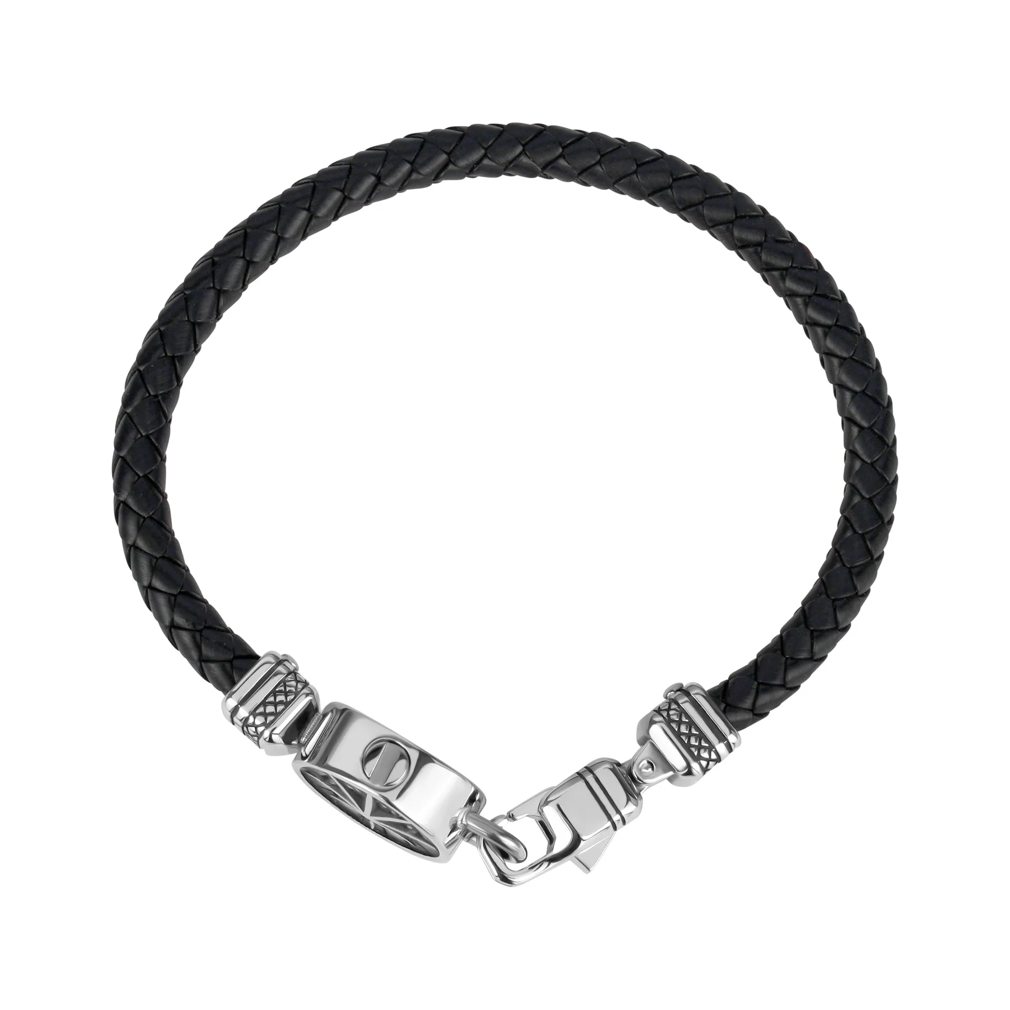 Compass Urn Rubber Bracelet