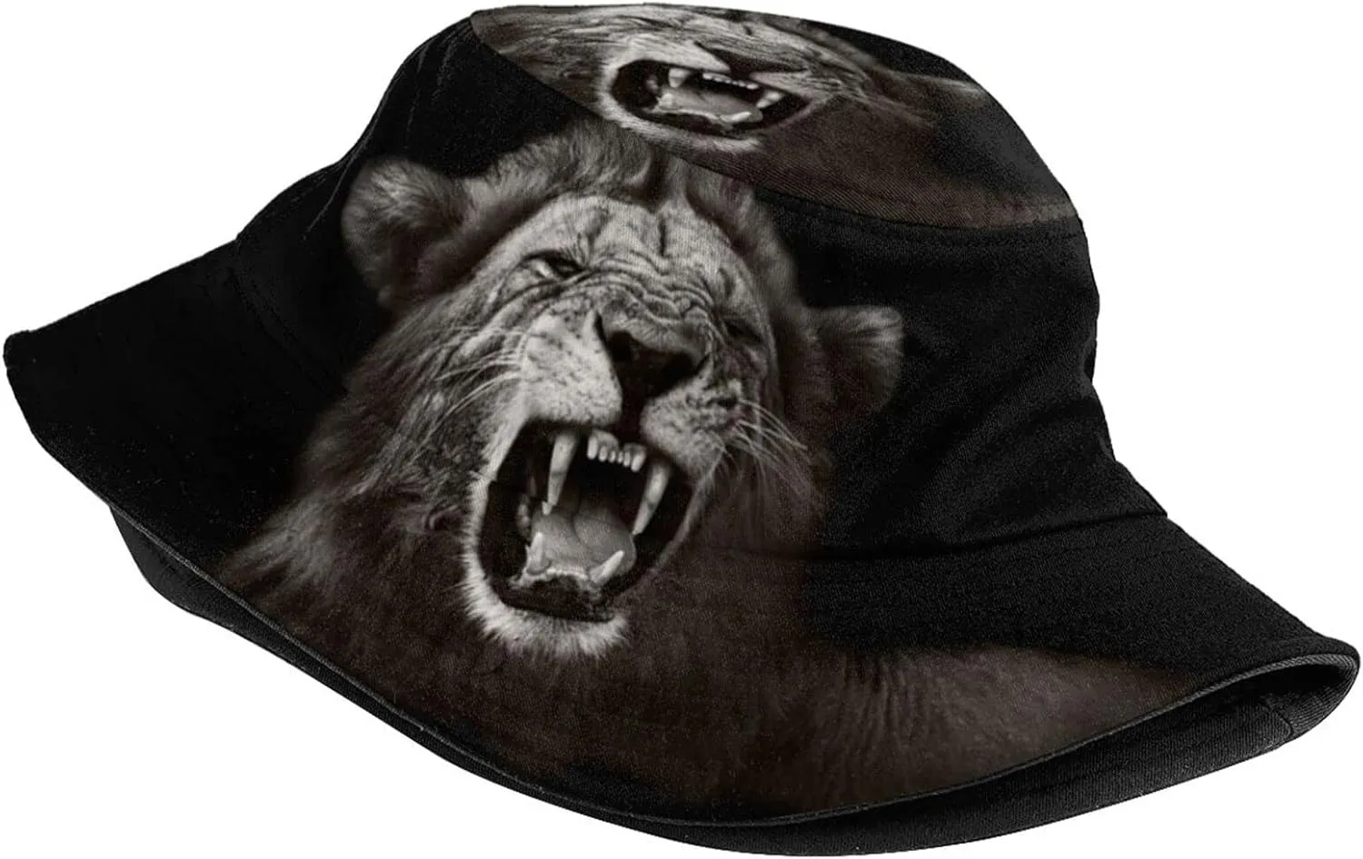 Cool Lion Bucket Hat Animal Bucket Hat Boys Hat Fisherman Hat Sun Hat for Women Men