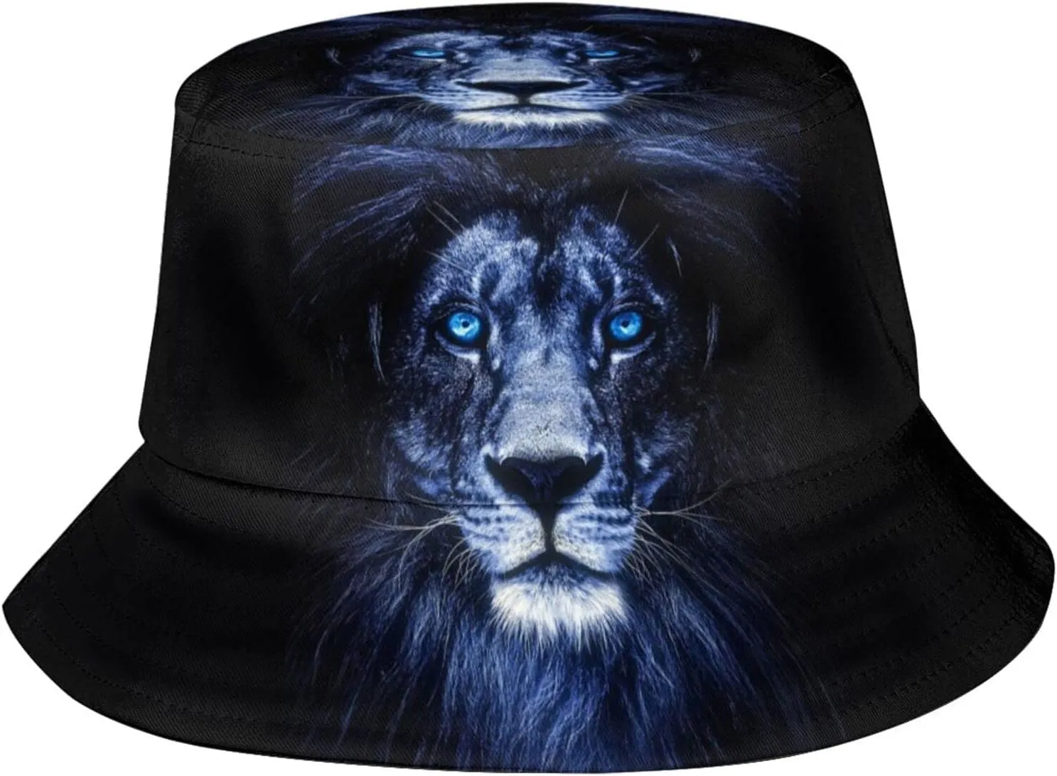 Cool Lion Bucket Hat Animal Bucket Hat Boys Hat Fisherman Hat Sun Hat for Women Men