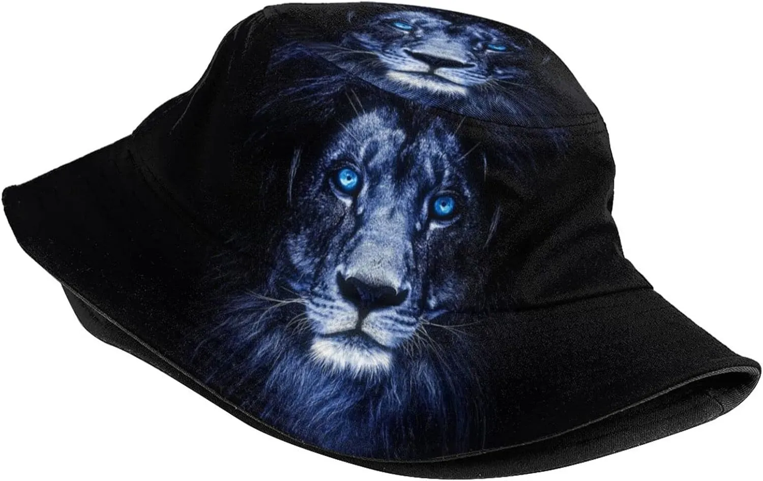Cool Lion Bucket Hat Animal Bucket Hat Boys Hat Fisherman Hat Sun Hat for Women Men