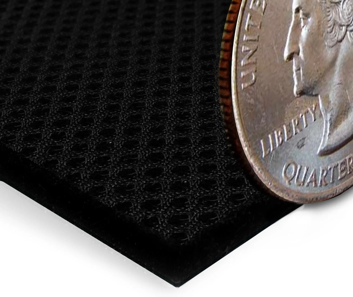 Coverking Custom Fit Front 50/50 Base Bucket Seat Cover for Select Ram 1500/2500 Models - Spacermesh Solid (Black)