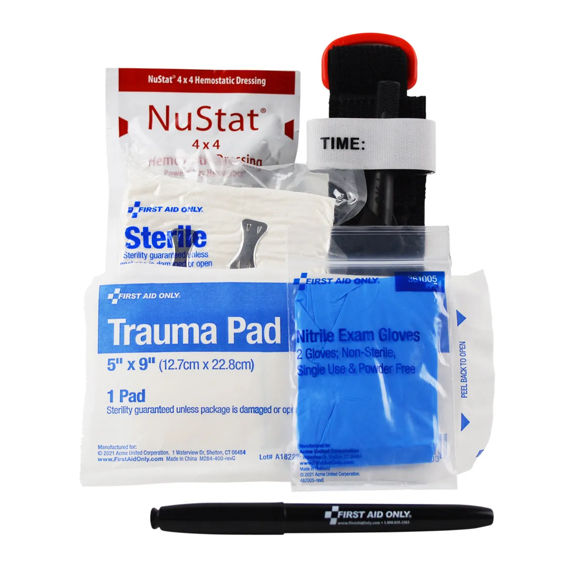 Critical Essentials Bleeding Control Kit for Limb & Torso Wounds