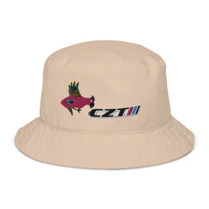 CZT Perching Parrot Embroidered Collapsible Crusher (Organic)