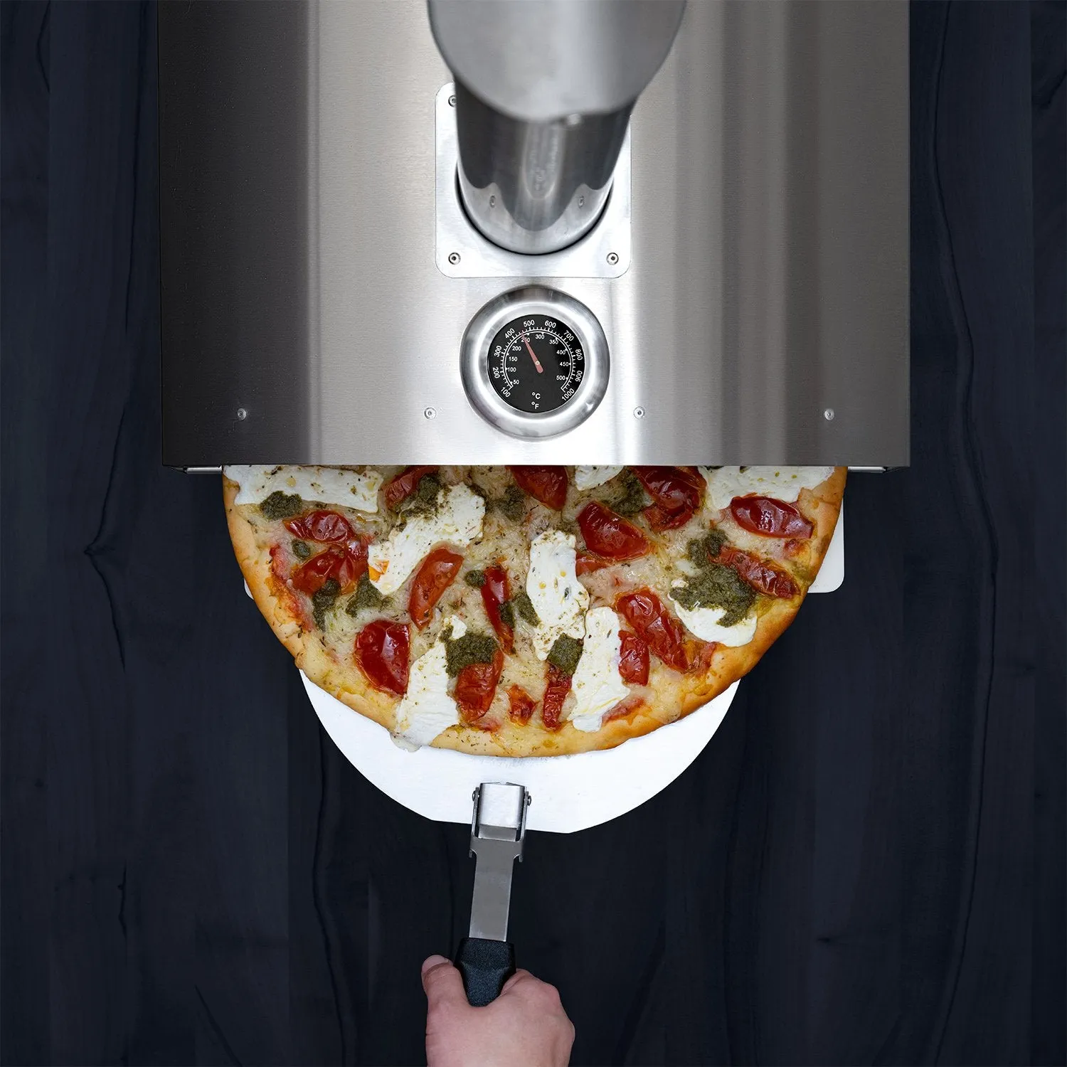 Deco Chef Portable Outdoor Pizza Oven with 2-in-1 Pellet Pizza & Grill Oven Functionality