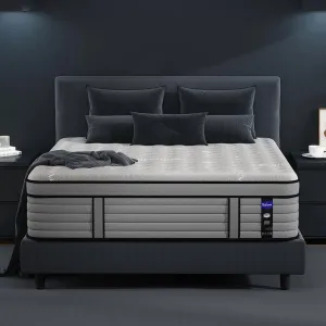 DIFAME King Size Mattress, 14 Inch Firm Hybrid King Mattress in a Box with Gel Memory Foam, Pressure & Back Pain Relief, Individually Pocket Spring, Edge Support, 100-Night Trial, CertiPUR-US