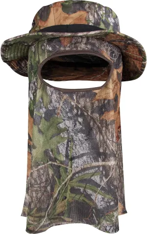 Drake Waterfowl Unisex Ol' Tom OT3310 Big Bob Boonie Hunting & Fishing Waterproof Breathable Bucket Hat with Mesh Face Mask