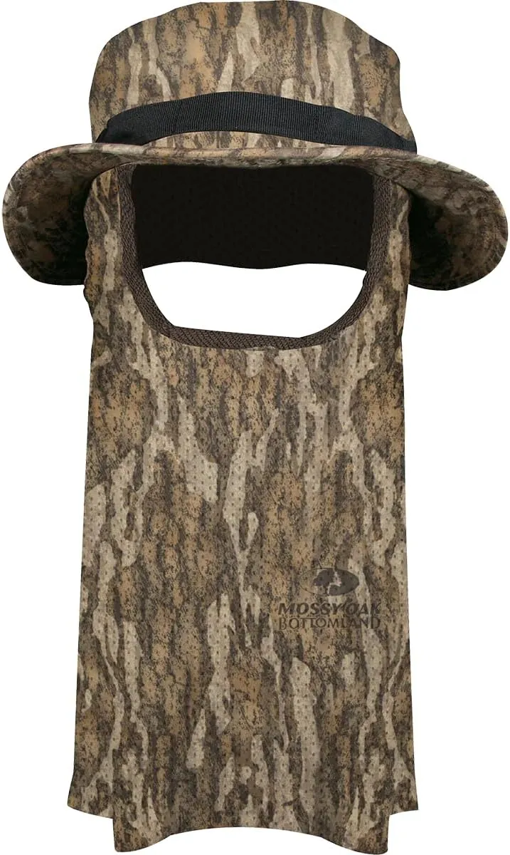 Drake Waterfowl Unisex Ol' Tom OT3310 Big Bob Boonie Hunting & Fishing Waterproof Breathable Bucket Hat with Mesh Face Mask