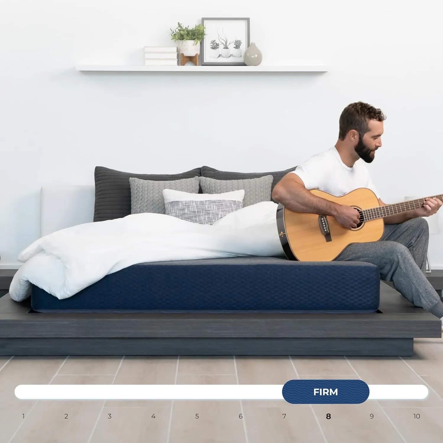 DREAMFOAM Bedding Chill 6" Gel Memory Foam Mattress, Full