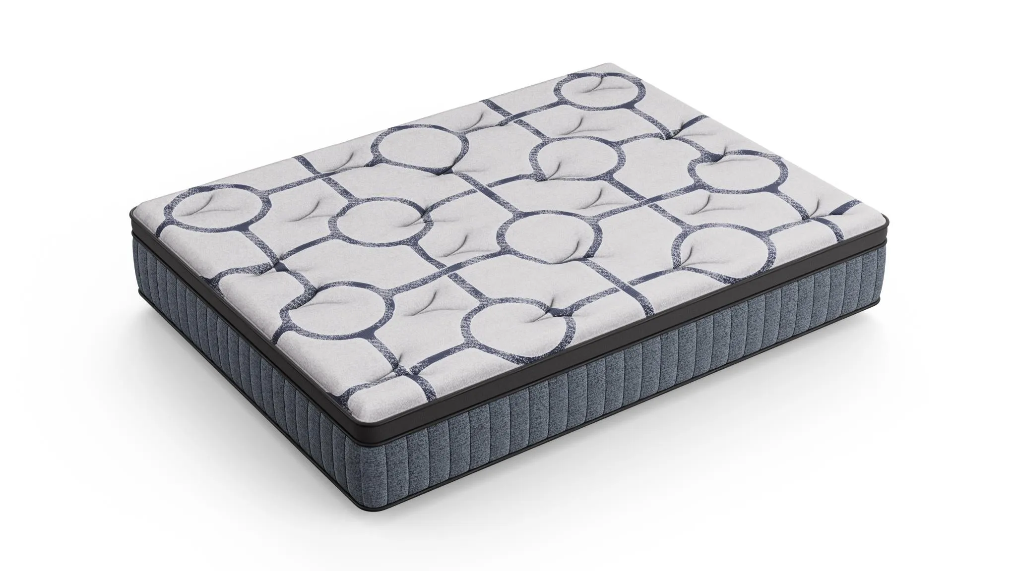 Dreamstage Value Amethyst Euro Top 15" Medium Grey California King Mattress