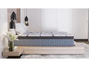 Dreamstage Value Amethyst Euro Top 15" Plush Grey Full Mattress