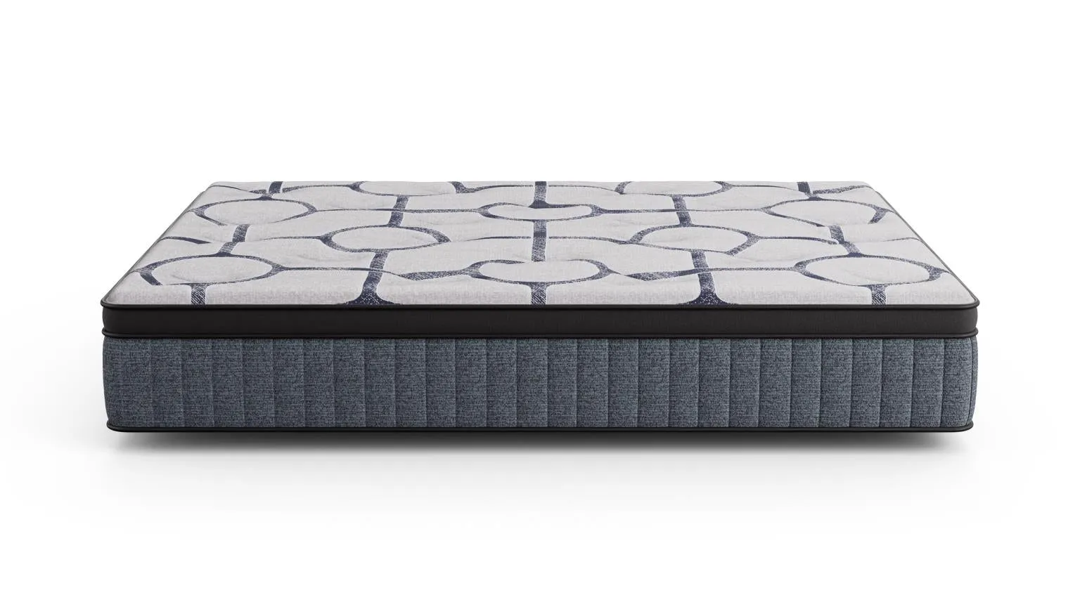 Dreamstage Value Amethyst Euro Top 15" Plush Grey Full Mattress