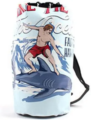 Dry Bag, One Shoulder Inner Design, Colorful Water Bucket Bag for Beach Drift Swimming (6)