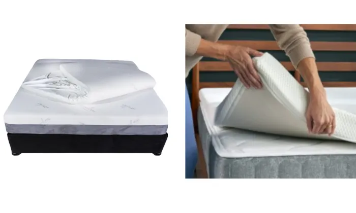 Dual Memory Foam Topper 5cm