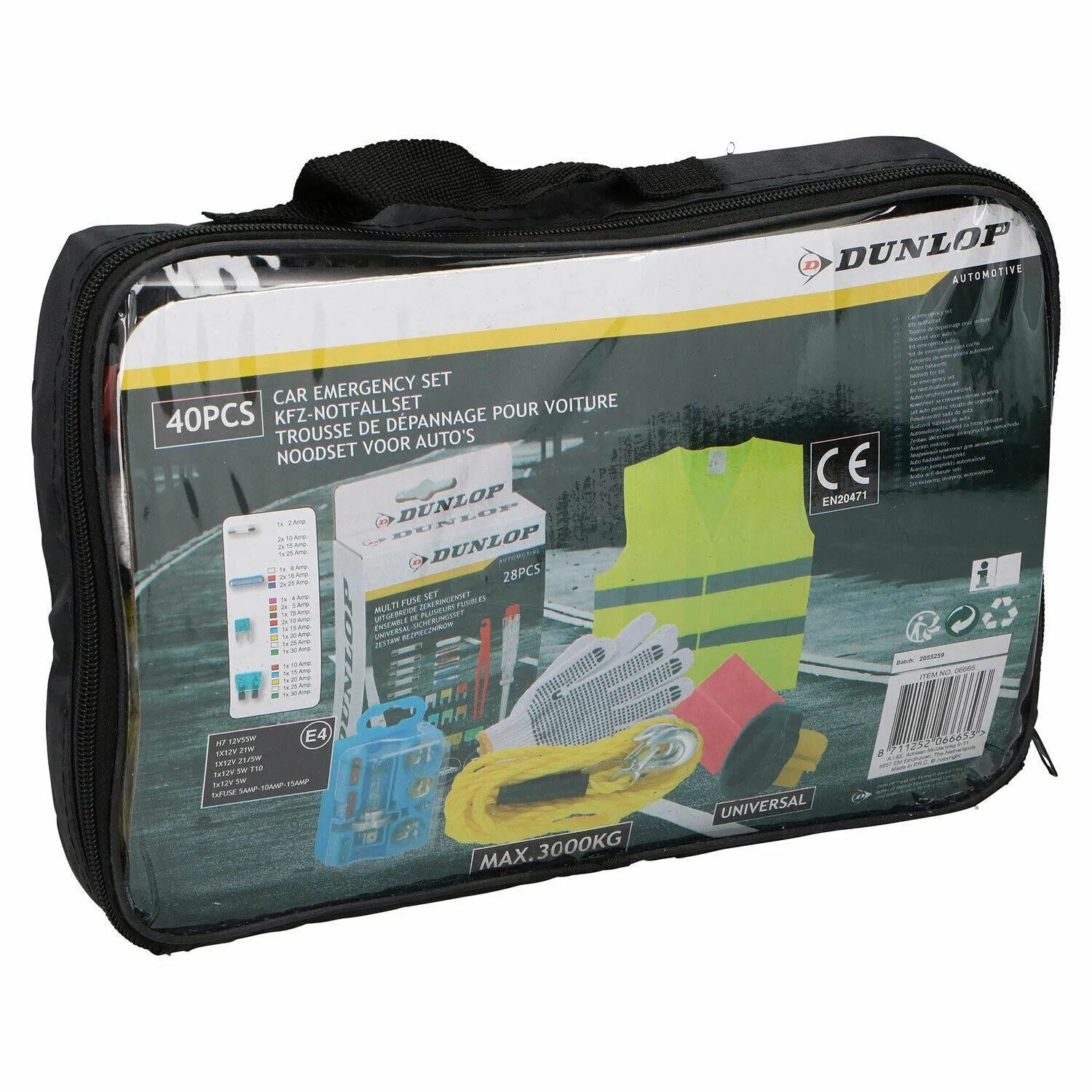 Dunlop Emergency Kit 40pcs