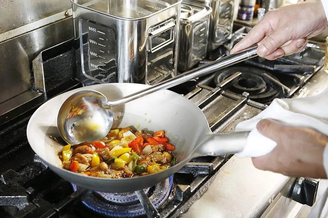 EBM Pure Titanium Ultra Lightweight Wok Single Pot 10.6 inches (27 cm)
