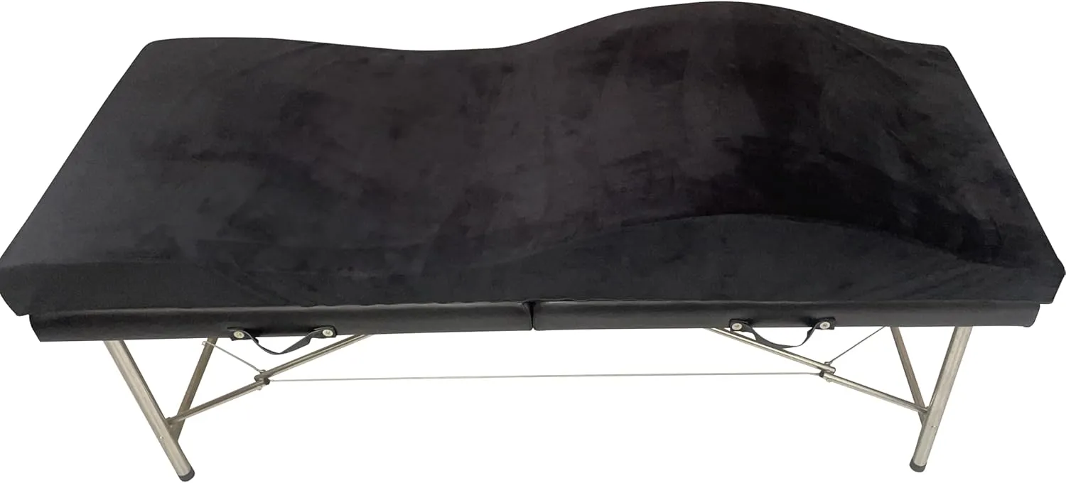 Endelle Lash Bed Topper,Ergonomic Curvy Massage Table Cushion,Premium Foam Massage Bed of Esthetician Supplies