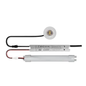ESP EM5WNMCDLK Duceri Emergency Downlight Kit Corridor 5W IP20 Non-Maintained c/w White Bezels