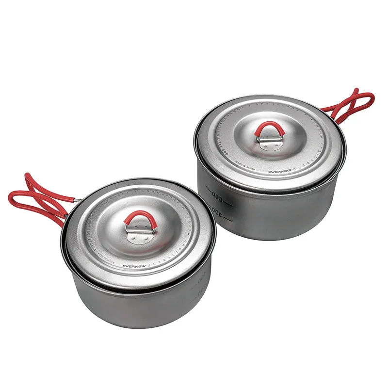 Evernew Titanium Ti UL Pot 600   900
