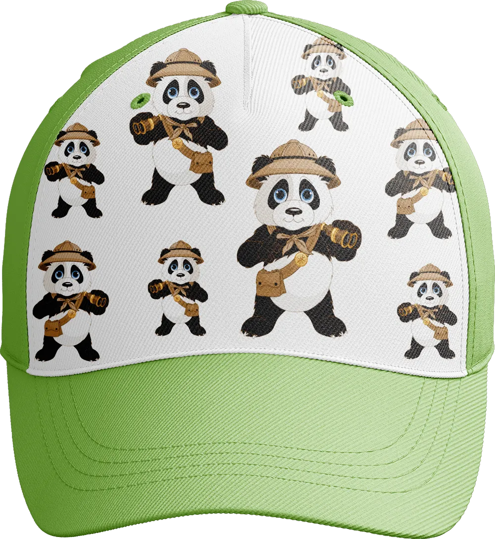 Explorer Panda Trucker Cap