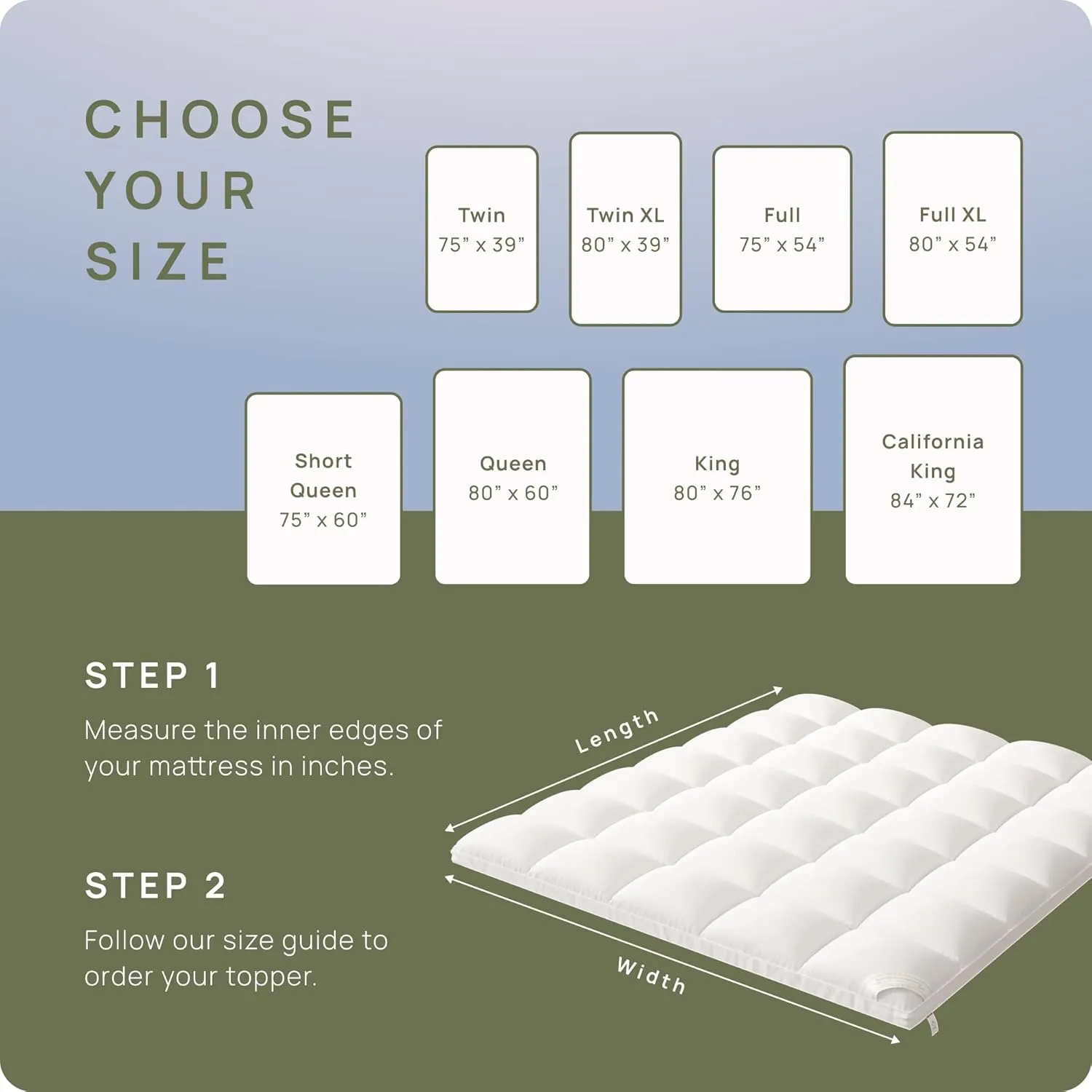 Extra Thick Mattress Topper King for Back Pain & Cloud-Like Sleep, Soft & Plush Mattress Pillow Top Bed Topper for Firm Mattress, Cooling Overfilled 1400GSM Mattress Pad, Fit to 6”-22” Mattress