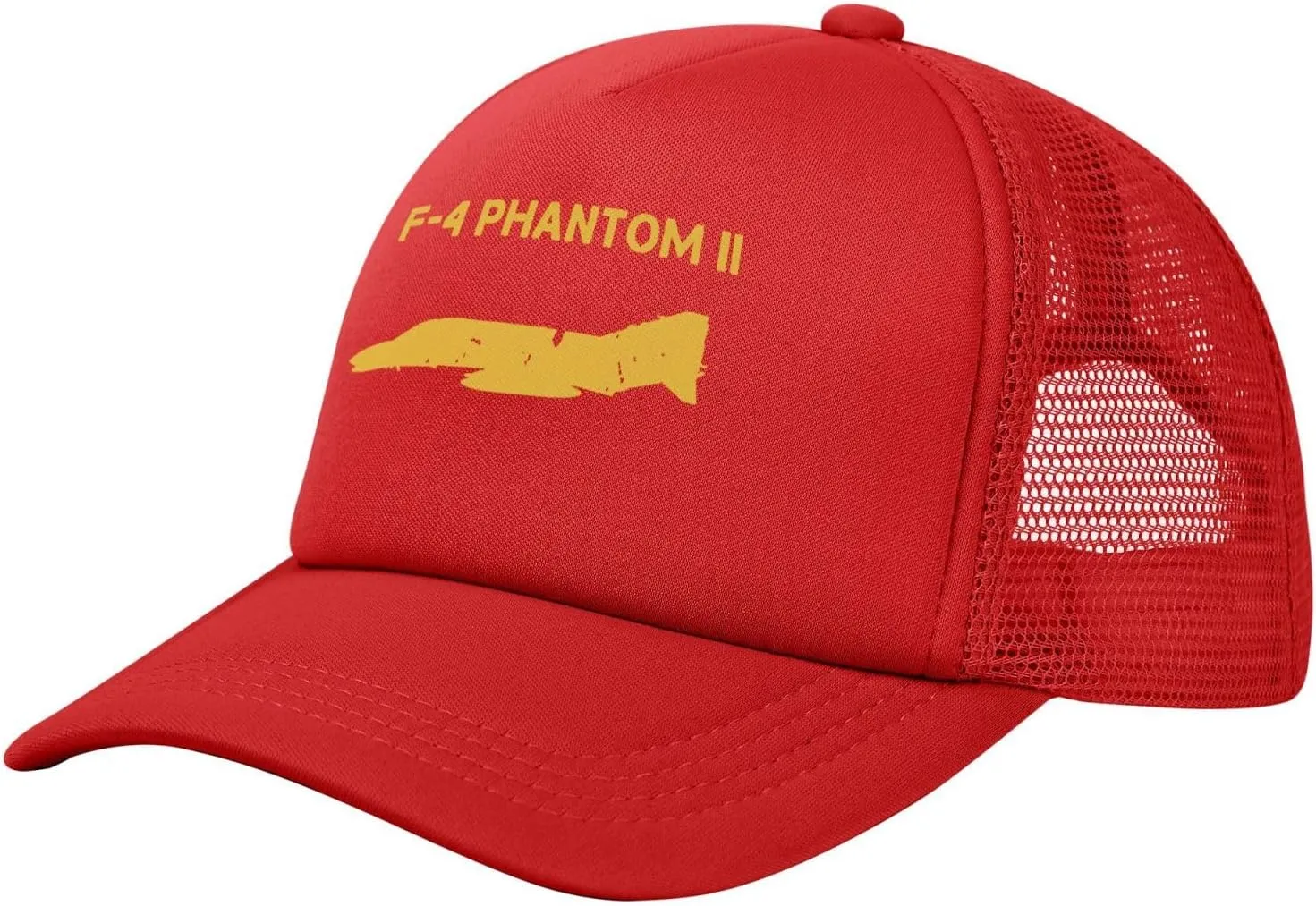 F-4 Phantom Ii Bucket Hat Mesh Back Cover Men Women Adjustable Baseball Trucker Hat