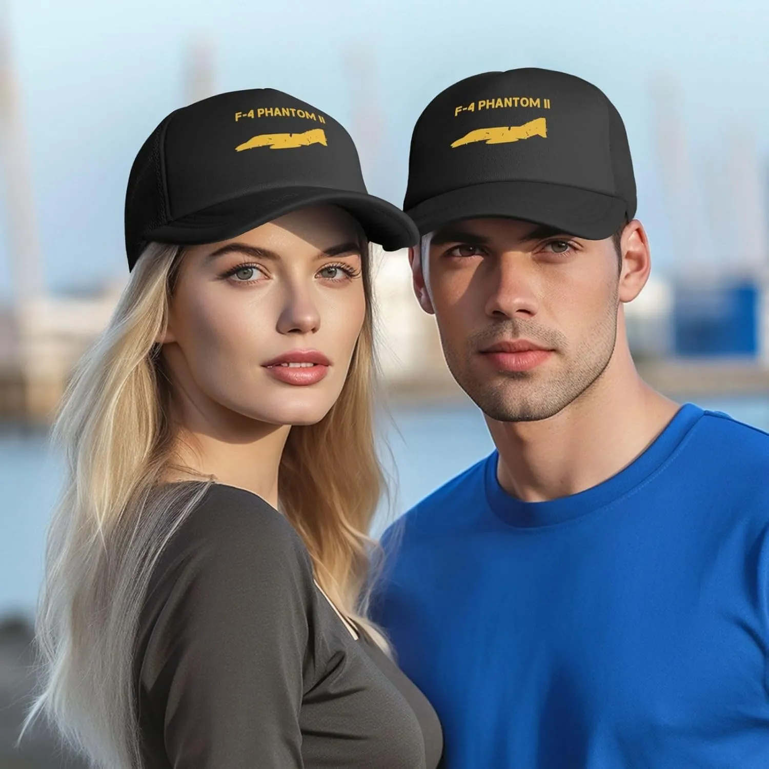 F-4 Phantom Ii Bucket Hat Mesh Back Cover Men Women Adjustable Baseball Trucker Hat