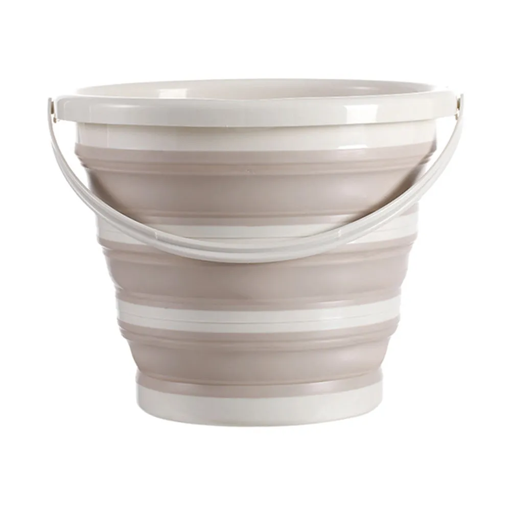 FaSoLa Collapsible Water Bucket - Milk Coffee Color