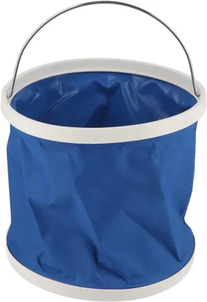 Fishing Bucket Collapsible Fishing Bucket Multifunction Thickened Waterproof Coating Foldable Bucket for Outdoor Fishing Car