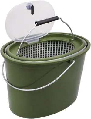 Fishing Bucket for Live with Baits Storage for Anglers, Small