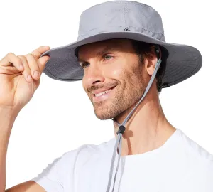 Fishing Hat for Mens Sun Hat Wide Brim Bucket Hat SPF UV Protection XL XXL Large Size Big Head Hiking Beach Safari