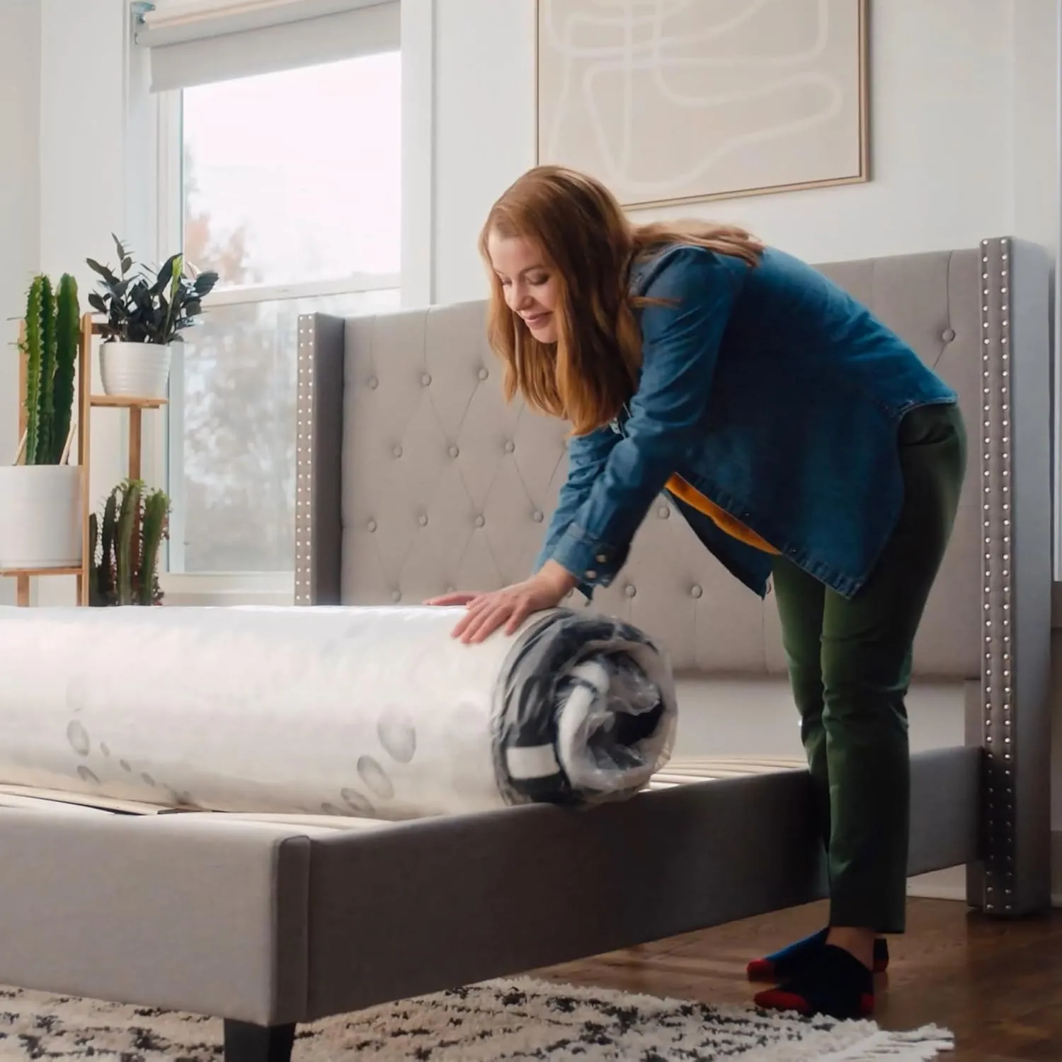 Flash Furniture Capri Comfortable Sleep 12" Hybrid Pocket Spring and Foam Mattress in a Box, Foam Pocket Spring Hybrid Mattress for Pressure Relief, Full