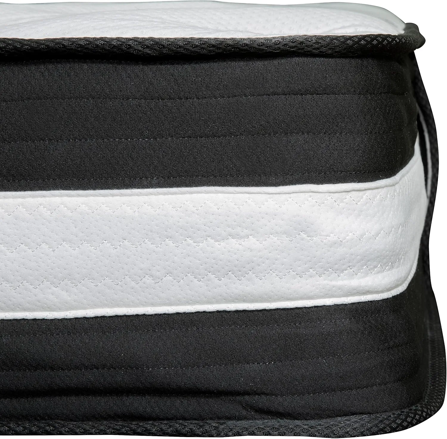 Flash Furniture Capri Comfortable Sleep 12" Hybrid Pocket Spring and Foam Mattress in a Box, Foam Pocket Spring Hybrid Mattress for Pressure Relief, Full