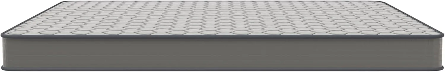 Flash Furniture Capri Comfortable Sleep 6 Inch CertiPUR-US Certified Spring Mattress, King Mattress in a Box, Grey