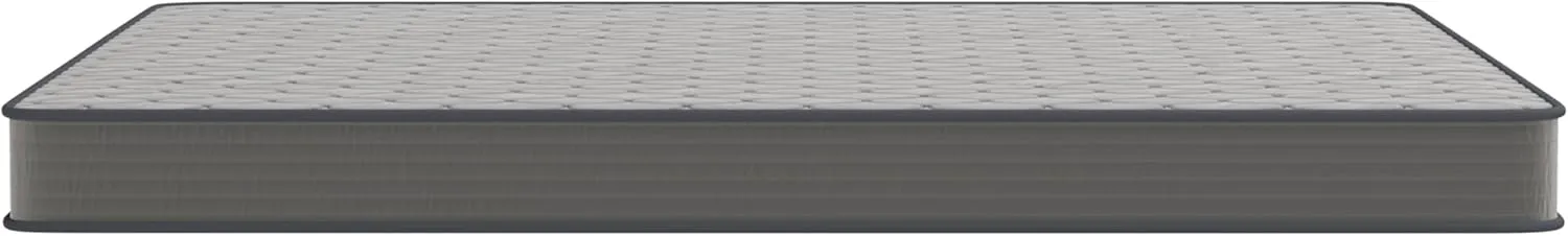 Flash Furniture Capri Comfortable Sleep 6 Inch CertiPUR-US Certified Spring Mattress, King Mattress in a Box, Grey