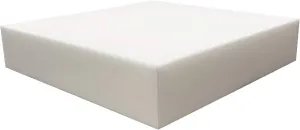 FoamRush 6" x 25" x 25" Upholstery Foam High Density Firm Soft Support (Chair Cushion Square Foam for Dining Chairs, Wheelchair Seat Cushion Replacement)