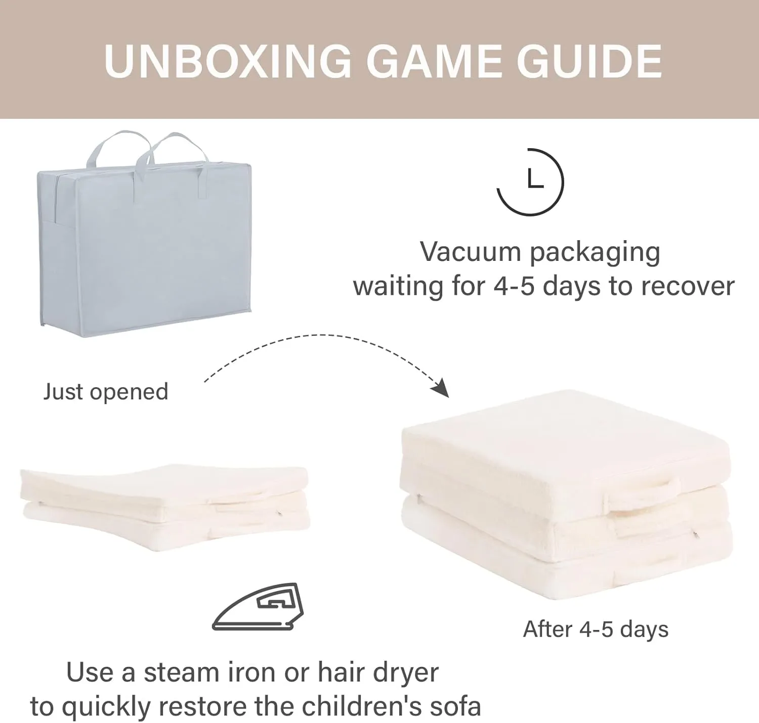 Foldable Floor Mattress for Kids, Toddler Washable Tri Folding Floor Nap Mat for Sleeping Daycare, Child Trifold Futon Sofa Bed with Storage Bag for Girls and Boys