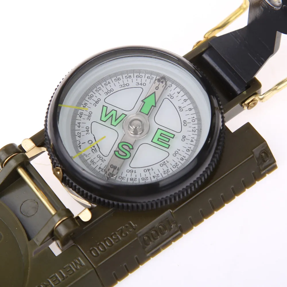 Folding Lens Compass Military