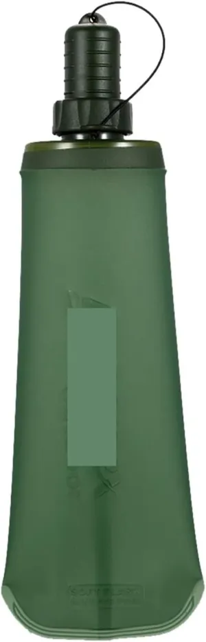 Folding Portable Bucket 250/500ml TPU Portable Sport Folding Flask Outdoor Running Climbing Camping Collapsible Bag (Color : 250ML Green), HUIM SHSE3 STORE-1
