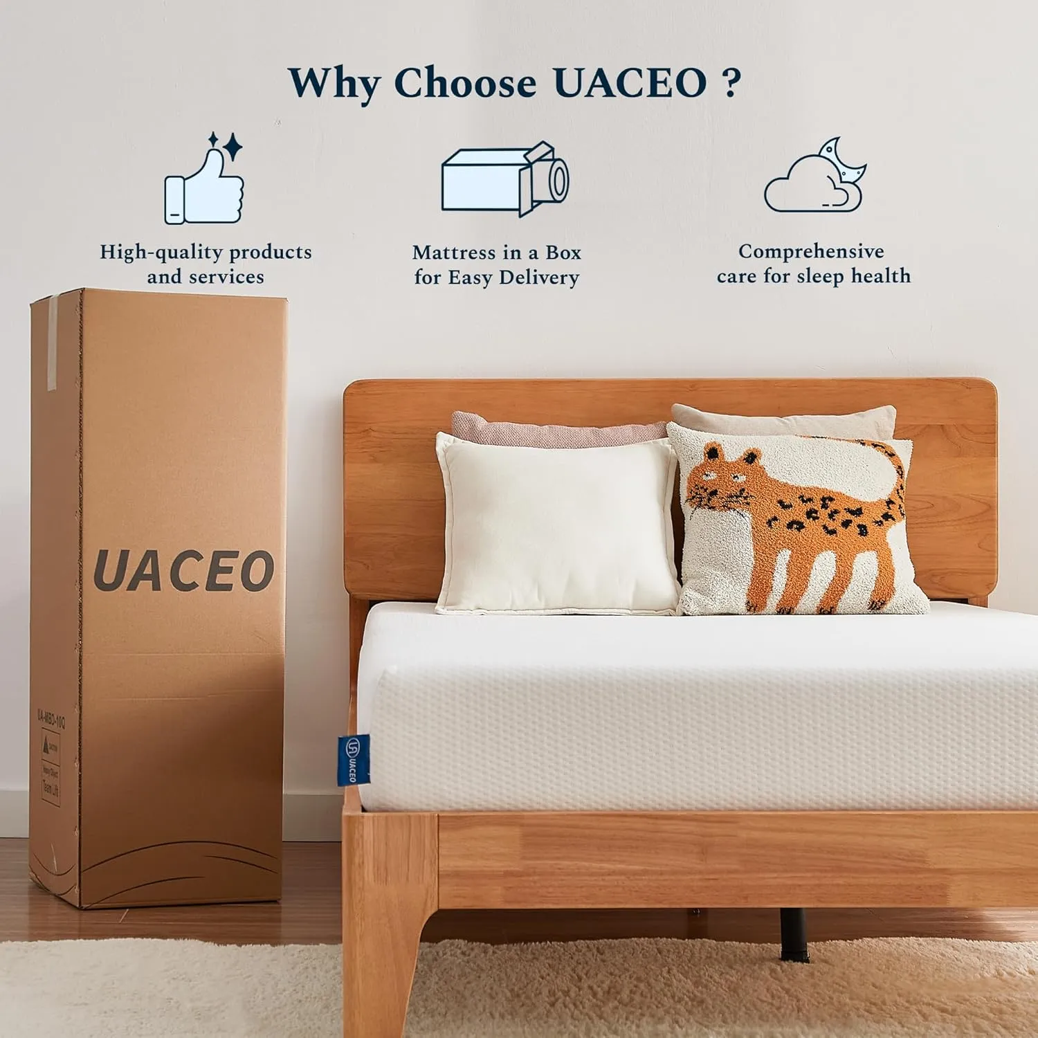 Full Mattress, 10 Inch Gel Memory Foam Mattress in a Box, Fiberglass Free Full Size Mattresses for Pressure & Pain Relief, Soft and Comfortable