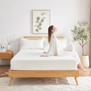 Full Mattress, 10 Inch Gel Memory Foam Mattress in a Box, Fiberglass Free Full Size Mattresses for Pressure & Pain Relief, Soft and Comfortable