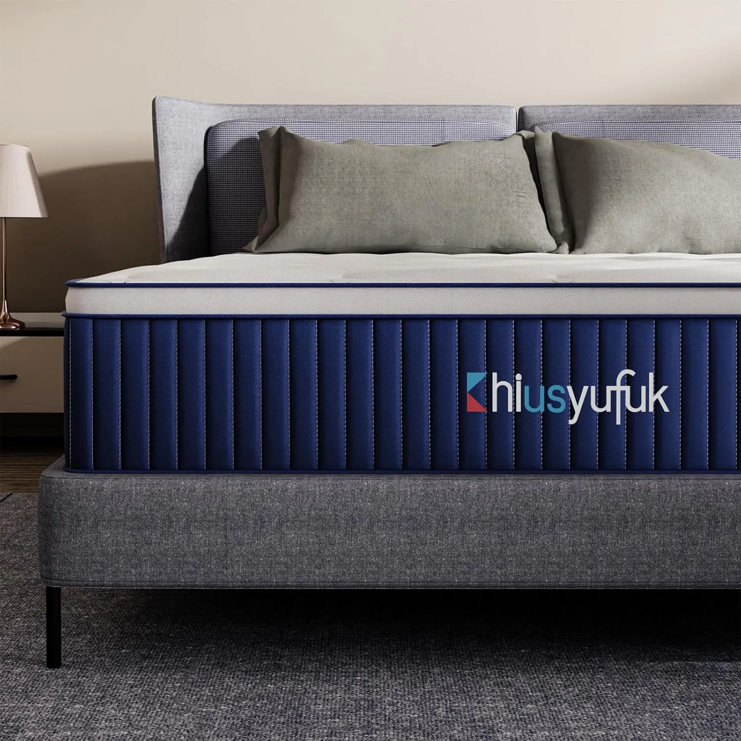 Full Mattress,12 Inch Full Size Mattresses in a Box,Single Bed Matress with Memory Foam and Pocket Spring,Ergonomic Design & Pressure Relief,Medium Firm Mattress,54"*75"*12"