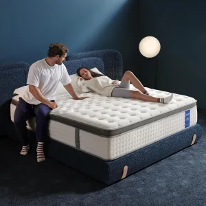 Full Size Mattress, 12 Inch Hybrid Full Mattress in a Box, Double Mattress with Memory Foam and Pocket Spring for Back & Lumbar Support,Soft,Pressure Relief,Zoned Support, Medium Firm