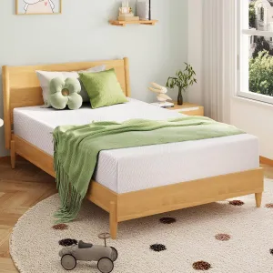 Full Size Memory Foam Mattress, 8 Inch Bed Mattress in A Box with Cooling Green Tea Gel, Pressure Relief with Medium Firm Support, CertiPUR-US Certified, 75''L x 54''W, ‎37.3 pounds White