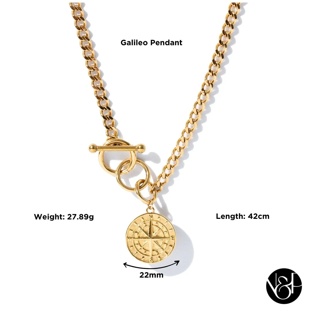 Galileo Pendant - Gold