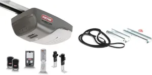 Genie SilentMax 1200 Model 4042-TKH Garage Door Opener with Genie EKBC Extends Your Belt to Fit an 8-Foot-High Garage Door